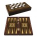 Antique Tiny Mosaic Pearl Backgammon
